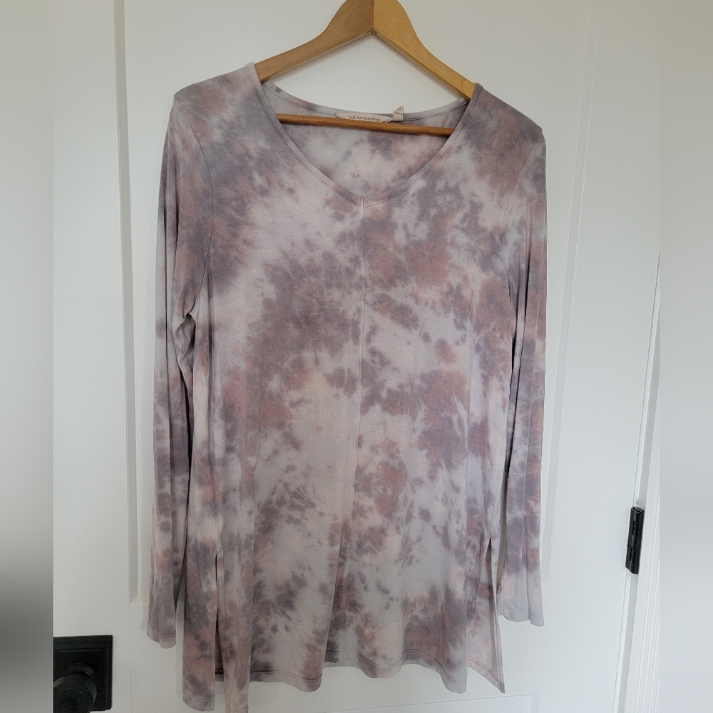 Soft Surroundings 3/4 Sleeve Top ~ Small